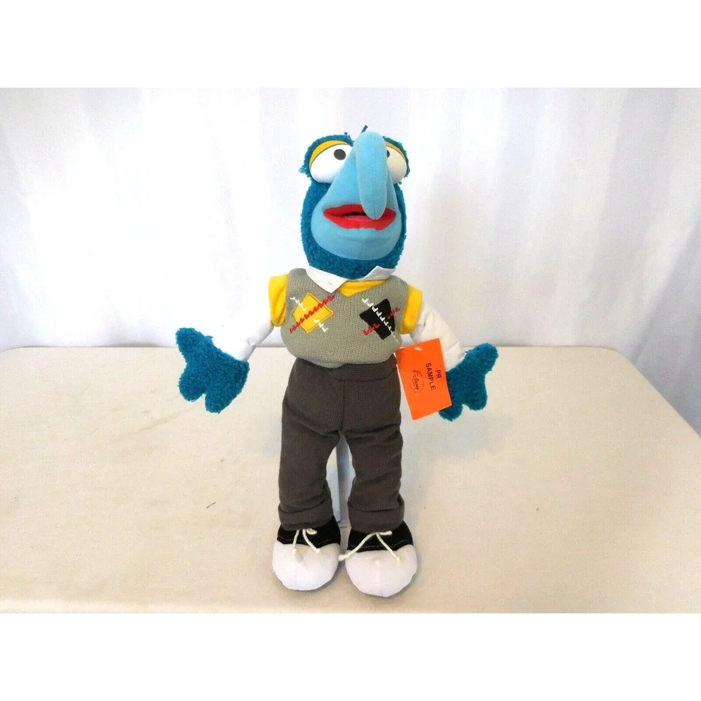 Disney Gonzo Plush Stuffed Bean Bag Doll Muppets Authentic Original 17